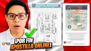 Como Apostillar la Partida de Nacimiento Online Perú 2026