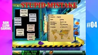Airline Tycoon Deluxe | Retro with RawSlowGaming | One Mistake All it takes - EP4