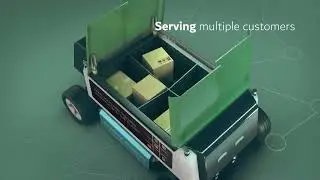 M02-D Smart Delivery Robot.