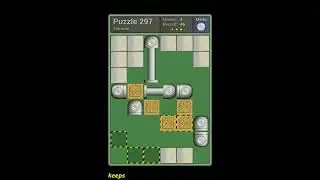 Pushing Machine (Extreme) Level Puzzle 297 - Perfect Solution