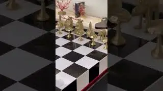 L'Objet x Haas Brothers Chess Board | Harrods London | George Lindemann