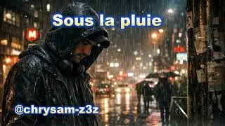 Sous la pluie #SousLaPluie #ChansonFrançaise #RapIntrospectif #RapPoétique #MusiqueUrbaine #Solitude