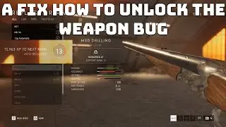 How to get the guns that doesn't unlock! |PC|Ps4|Xbox| [Battlefield V] 5.2.2