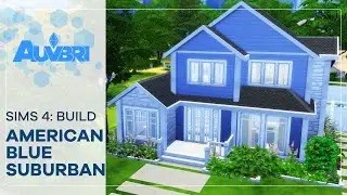 Blue Suburban  - The Sims 4 - Speed Build