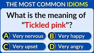 English Idioms Quiz | Can You Score 30/30? #challenge 24