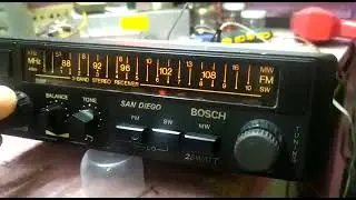 Auto R&aacute;dio Bosch San Diego com Bluetooth - Simpatia Pura!! - Museu do Toca Fitas !!