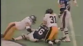 1980 Classic Buffalo Bills  11 23 80 vs Steelers 2nd Half