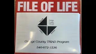 File of Life Program - Orange County Sheriff's Office Triad Virginia