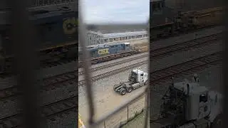 #CSX intermodal #train with 5216 and 5463 at Potomac Yard. #trains #travel #transportation #virginia