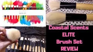 COASTAL SCENTS ELITE BRUSH SET REVIEW