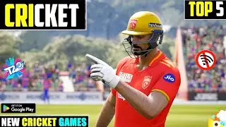 Top 5 Best cricket games for Android & iOS 2026🤯