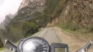 Corse - montée de bavella en r1200 - partie 3 - Corsica - gopro hero2
