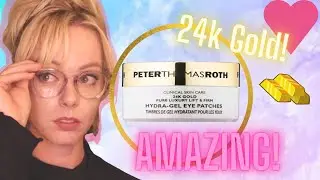 Peter Thomas Roth 24K Gold Eye Patches Review!