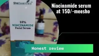 Review on niacinamide serum from she essentials 💜