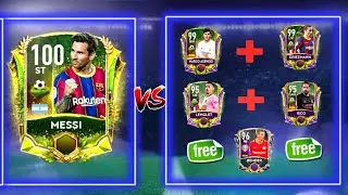 FREE 100 RATED MESSI OR 5x 99 & 95+ PLAYERS | POTM INVESTMENT | BEST COMBINATION TO CHOOSE
