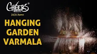 New Grand Hanging Garden Jaimala Varmala Couple Bride Groom Wedding Entry Concepts Themes