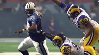 Titans vs Rams Final Drive Super Bowl XXXIV at the Georgia Dome in Atlanta January 30, 2000