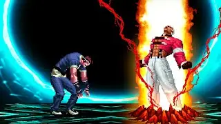 [KOF Mugen] Shingo Yabuki Team vs Yashiro Nanakase Team