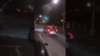 Dodge Charger Vs Honda Civic in a Street Race