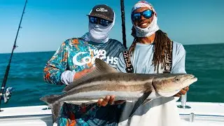 How to fillet a COBIA and Florida Bay fishing tips  - Two Conchs Online TV/EP 42