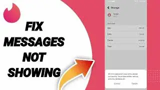 How To Fix Messages Not Showing On Tinder Dating App 2024
