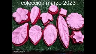 Marcado/termoformado 😍 de moldes de resina Annser Colección marzo 2023 ❤️ en fomi/goma Eva ❤️