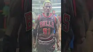 Dennis Rodman Chicago Bulls NBA Hot Toys Japan Michael Jordan Lakers Pistons Celtics Basketball