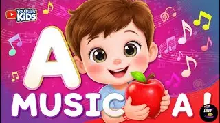 ✨🎶 ABC Phonics Dance A &mdash; яблоко 🍎 B &mdash; мяч 🏀 Пойте, хлопайте и учите алфавит 🔤🎵