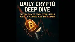 Daily Crypto Deep Dive &ndash; Bitcoin Whales, Stablecoin Chaos & Powell&rsquo;s Warning Rock the Markets