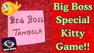 Big Boss Special Kitty Party Game!! 👁️ 🧿