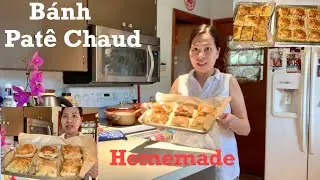 Cách làm món bánh Patê Chaud ngon thần sầu Super nhanh #baking #làmbánh #youtube #bánh #amthuc