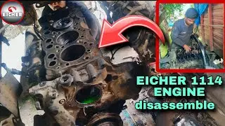 EICHER 1114 FULL ENGINE dismantle Eicher gadi engine Kaise banaen #eicher #bmeicher  #mechanic