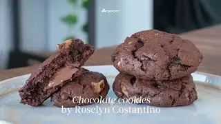 Chocovic Recipes:  Chocolate and banana cookies