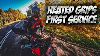 My First service + Heated Grips
