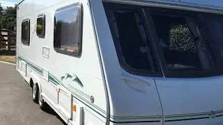 Swift Conqueror 630 Lux 2003 Caravan with full New Awning