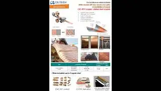 Copper clad for Architecture
