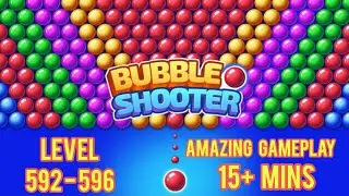 Shoot Bubble Gameplay | Bubble Shooting Game | Gaming Level 592 | Android Game | Bubble Game