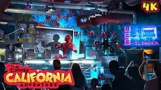 Web Slingers: A Spider-Man Adventure Disney California Adventure Park Disneyland Spiderman Ride