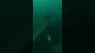Freediving lac leman  - la barque d&rsquo;Hermance