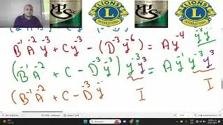 Despeje de Matrices 3, nov 2023