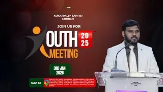KBC Live | Youth meeting  Service | Rev.G.Ebenezer Rose  | 03/01/2026 | 06:30 PM