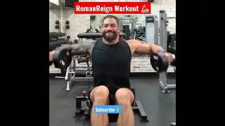 Roman Reign Workout 🦾🤟#shorts #wwe #trending