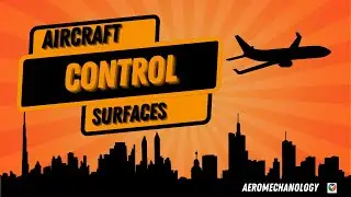 Aircraft Primary Control Surfaces #aviation  #aerospaceengineer #control #surface