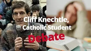 Cliffe Knechtle Debates Catholic Student :  Faith, Ethics & Morality #cliffeknechtle #bible #jesus