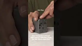 Stuffcool: Jetset universal travel adapter✈️ 🌎 #howto #madeinindia #trending #stayconnected #charge