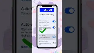 Auto correction | Auto-capitalisation corrects ||Keyboard Settings Android Tips #Shorts #shortvideo