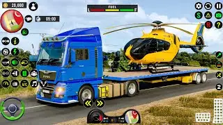 US Cargo Truck Trailer Driving TransporterDelivery Truck Simulator 2025#cargotruckgames