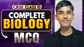 Class 10 Biology MCQ 2026 | Complete Syllabus Revision | CBSE Board Preparation