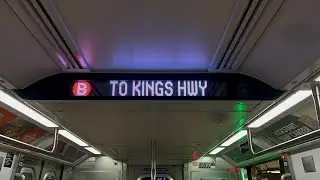 IND Subway: R211A (B) Train Ride from Bedford Park Blvd to Kings Highway 