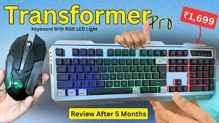 Amazon Most Bought Wireless Keyboard Mouse - Zebronics Transformer Pro